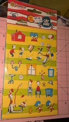 Vintage Sandylion Stickers Dr Seuss The Cat In The Hat 2 sheets New in Pack