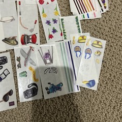 Creative Memories Sticker Lot Mix Of Vintage 18 Sealed Multi Packs Plus Sheets