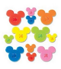 EK SUCCESS Disney Dimensional Stickers – MICKEY ICON – 12 pcs