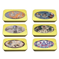 Shinzi Katoh Alice in Wonderland Flake Stickers in Tin White Rabbit