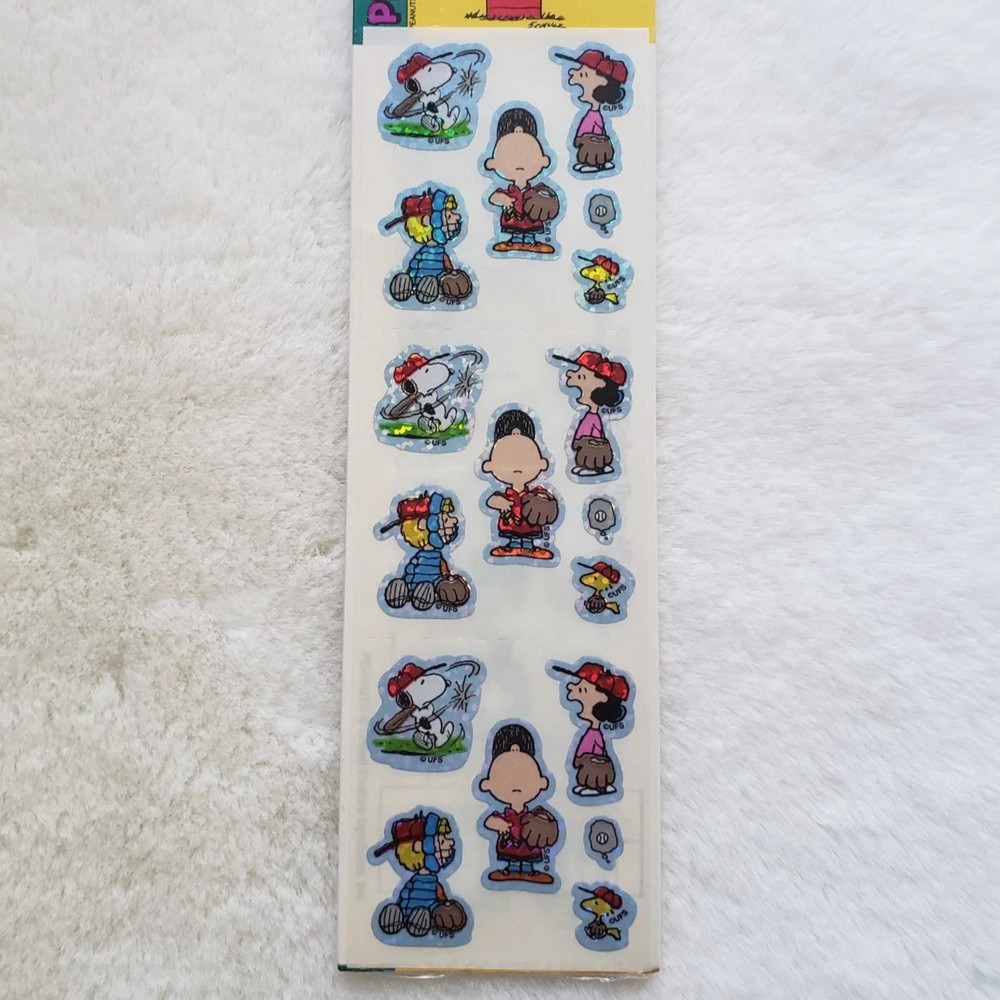 You Choose – Vintage & Current Peanuts Sticker Sheets Snoopy Hallmark, Sandylion