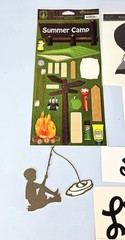 New Mixed Scrapbook Lot Summer Hobbies Martial Arts, Fishing, Camping, Sports