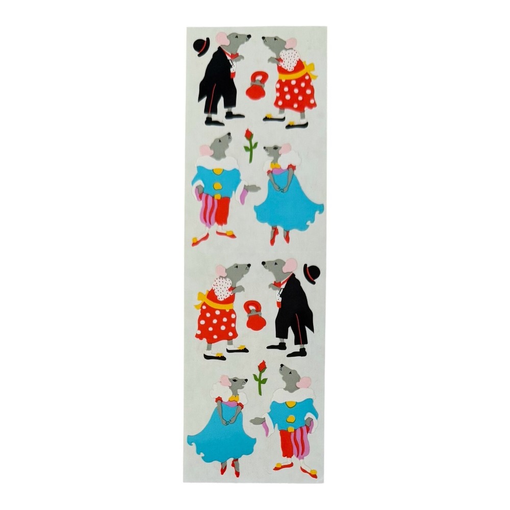Mrs. Grossman Individual Sticker Strips Animals, Insects, & Birds Theme UPick