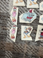 Vintage Rare Disney Sticker LOT 1980s-1990’s Scrapbook Mickey Donald Pluto