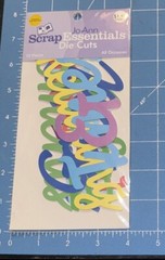 Joann Scrap Essentials Die Cuts 10pcs – All Occasion NIP