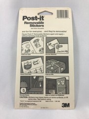 Vintage 1989 3M Post It Cow Removable Stickers Sealed Green NEW Rare HTF Unique