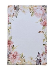 Floral Frames Junk Journals Invitations Notes