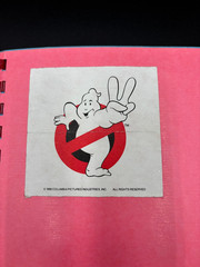 Vintage Sticker Album by Pineapple 50 Waxed Pages Ghostbusters Scrooge McDuck