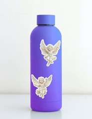 Little Angel Statue Die Cut Vinyl Stickers Set Scrapbooking Laptop Waterbottle