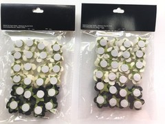 Paper Studio La Petites Canvas Flowers Scrapbook Stickers Lot Roses Wedding