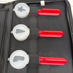 Sizzix Paddle Punch Craft Set Includes Mat Hammer and 11 Punch Paddles Scrapbook