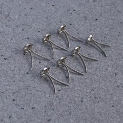 200pcs Paper Fasteners Brass Plated Brads Brads with Storage Box for Crafts DIY