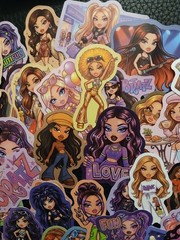 New Cute Glossy 2″ Bratz Stickers 10 Randomly Picked