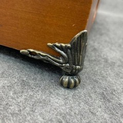 Home Corner Protector Box Decorative Zinc Alloy 42x30mm 4PCS Accessories