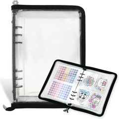 Sticker Organizer Binder Storage Book A5 Reusable Sticker Book Collecting Holder