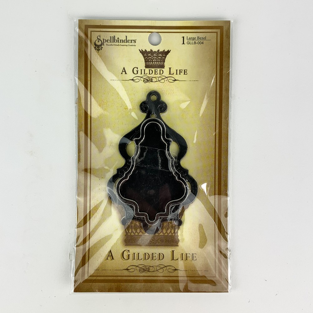 Spellbinders A Gilded Life Craft Embellishments LARGE BEZEL GLLB-004 Y
