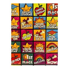 Teacher Building Blocks Super Student Reward Stickers-144 Stickers