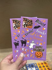 vintage halloween stickers lot Hallmark AGC 15 Full Sheet 3 Partial 236 Total