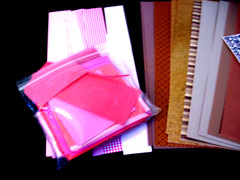 Lot ABC Confections, Toppings, 10×12, Pink & Brown Paper, & 2 Mini ABC’s