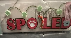 Jolee’s Boutique DOG PUPPY SPOILED Title Phrase Sticker Scrapbooking Tennis Ball