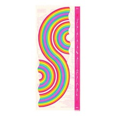 Message Units Sticker Strip An Array of Rainbows Cardesign Vintage 1981 Stickers