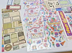 Large Scrapbook Lot Word Phrase Birthday Holiday Embellishment Craft Over 1.5lbs