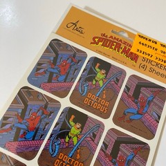 Vintage Paper Magic Group Marvel Spider-Man Stickers