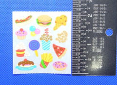 Vintage Sandylion Carnival Fair Foods Sticker Mod