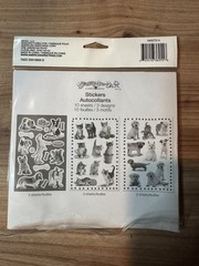 Huge Animal Sticker Lot 15 Packs Dogs Cats Puppies Kittens Reward