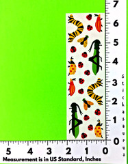 Vintage Mrs. Grossman’s Bugs Insects Sticker Sheet Lady Bugs Grasshoppers Beetle
