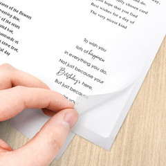 Designs Wonderful Days Peelables Stickers for Card Making. 48 Peelable Verses &