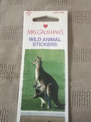 VTG 2003 Mrs Grossman’s Wild Animal Stickers Lot 9 NOS Horse Polar Bear