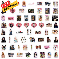 60pcs Katseye Girls Stickers, KpopIdol Waterproof Vinyl 2″ – 3″, Katseyeidol