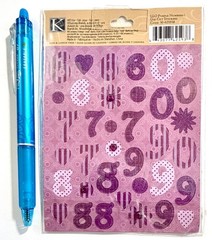 Numbers Stickers Scrapbooking Card Journal Planner Life’s Little Occasions