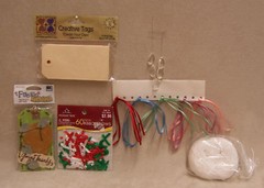 SCRAPBOOKING RIBBONS EMBELISHMENTS WHITE STRING