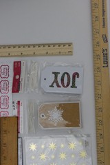 Anna Griffin / Recollections Holiday Tags and Stickers Large Mixed LOT