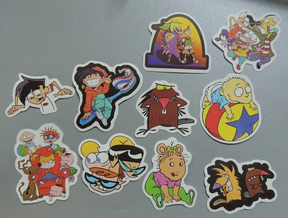 Random Cartoon – Stickers – 10 PCs – Choose between 5 styles! See Description