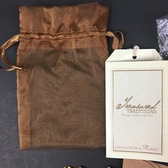 Treasured Traditions Thanks Sack Fall Autumn Leaves Scrapbooking Memories Decor