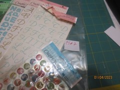 9 New Sheets Creative Touch Stickers- All Alphabets Letters – Assorted Styles
