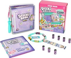 Sticki Rolls Sticki Book Wearable Sticker Bracelet & Collection Book Series 2