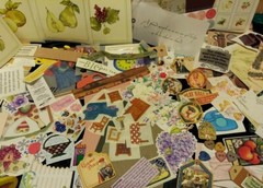 75 VINTAGE IMAGES QUOTES & EMBELLISHMENTS junk journal, decopage, crafts scrapbo