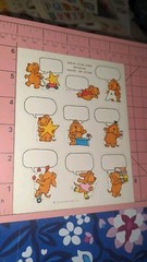 Vintage Hallmark Stickers Dogs Write Your Own Message Grade Or Score 1 Sheet