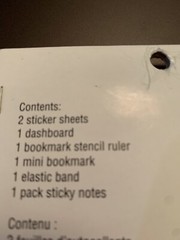 Recollections Creative Yesr Accessory Kit 220 Pieces Book Take A Note 2 Sticker