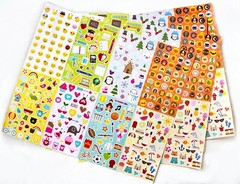 Round Stickers 1200+ Assorted Set Calendar, Reward, Planners and Scrapbook Cr…