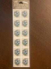 VTG Frances Meyer Botanical Letter Seals “C” New 24 Total Seals Initial