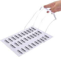 30-Up 1 x 2-5/8 Shipping Address Labels, 15000 Total Labels