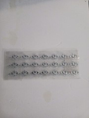 Crafters Square Borders Gem Stickers &Gold Gems & Crown Stickers. See Descriptio