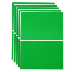 120 Sheet Label Stickers 3 x 2 Inch Rectangle Coding Labels for Office, Green