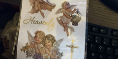 STICKERS THE PAPER COMPANY STICK A BILITIES ANGEL STICKERS – NEW