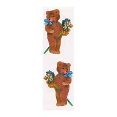 Michel & Co. Retro Sticker (Teddy Bear & Rocking Horse)